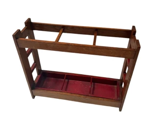 Art Deco Modernist Umbrella Stand by P.E.L. Izeren for De Genneper Molen, 1920s